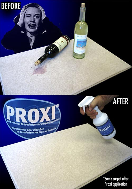 Proxi Stain Remover and Deodorizer for Carpet and Upholstery