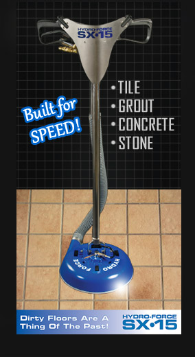 Hydro-Force Tile, Grout, Concrete, Stone Cleaner
