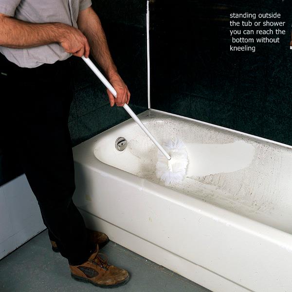 Bathroom Cleaning Brush, Tile Grout Scrub Brush