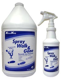 Spray Walk & Gone Stain Remover & Deodorizer for Carpet & Upholstery