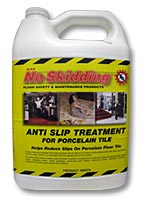 Anti-Sip Treatment for Porcelain Tile