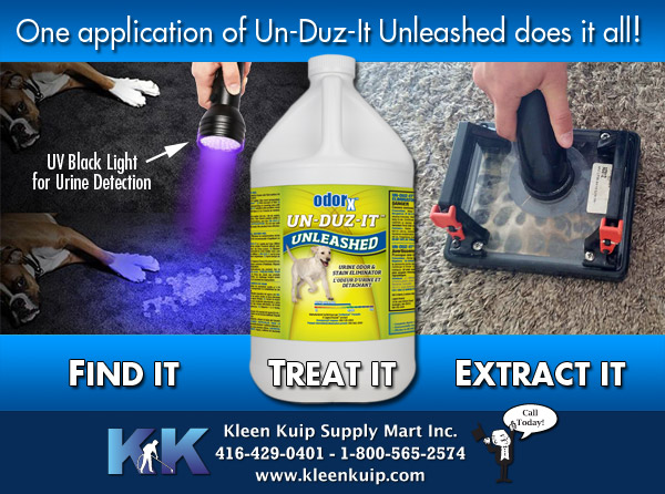 pet stain and odor eliminator - odorx un-duz-it unleashed