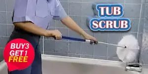 tub scrub bathroom tile cleaner